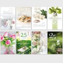 Glückwunschkarten Silberhochzeit ( 992492 ) VE 100...