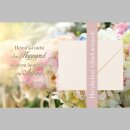 Glückwunschkarten  " Hochzeit- Geldkarte  " mit Versandumschlag , sortiert