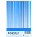 Schreibblock Notizblock A6 liniert 50 Blatt VE10