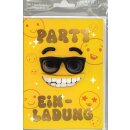 Einladungskarten "Party-Einladung" mit Innentext und  Versandumschlag , im 5er Pack