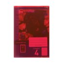 Heftumschläge - Hefthüllen A5, transparent / farblich sortiert, im 5er Pack