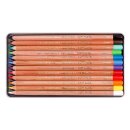 Pastellkreidestifte „GIOCONDA“ Softpastell 12er Set, im Metalletui