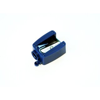 Anspitzer- Kunststoffspitzer / einfach Ø 8 mm - blau - ,...