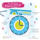 Zähl und Lernuhr Ø 20 cm,  mit beweglichen...