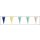 Schultüten 12 cm rund, uni im  6er Pack, soriert in verschiedenen Farben - 47173