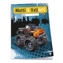Schulheft  Mitteilungsheft " Mutti & Vati Heft  " Elternheft  , A6 -  sortiert