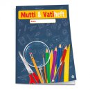 Schulheft  Mitteilungsheft " Mutti & Vati Heft  " Elternheft  , A6 -  sortiert