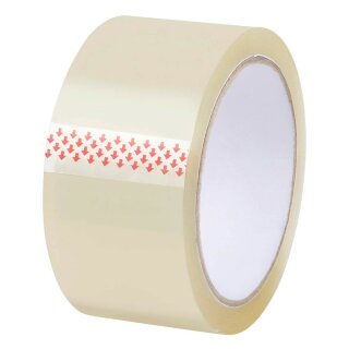 Paketband  Pack-Klebeband 50 mm x 66 m  -  farblos  / transparent