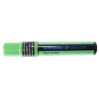 Deko- Marker Flüssigkreide Jumbo ,  grün   5 - 15 mm    VE 5