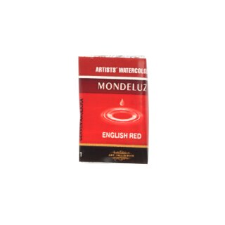 Aquarellfarbe- " Mondeluz " - English Red / 321  -   8g / Blister