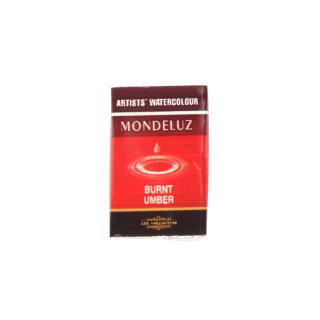 Aquarellfarben Einzelfarben Burnt Umber Mondeluz 8g im...
