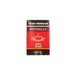 Aquarellfarben Einzelfarben Sepia Black Mondeluz 8g im...