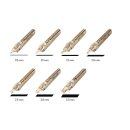 Schriftfedern - Kalligrafiefedern HI-705 /1,0 mm Bandzugfedern rechtsgeneigt, im 5er Pack