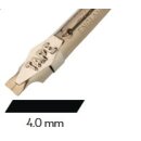 Schriftfedern - Kalligrafiefedern HI-705 /4,0 mm...