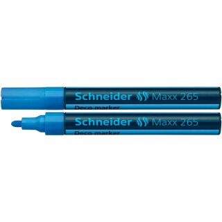 Deko- Marker Flüssigkreide hellblau 2 - 3 mm VE 10