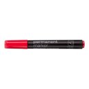 Marker Permanent- Marker 1 - 5 mm Keilspitze - rot -...