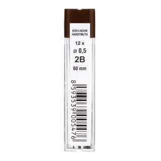 Minen 0,5 mm Feinminen für Druckbleistifte - Gradation...