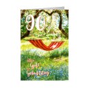 Glückwunschkarten Geburtstag Zahl - 90 sortiert...