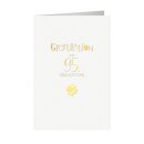 Glückwunschkarten  Geburtstag  " Zahl - 95...