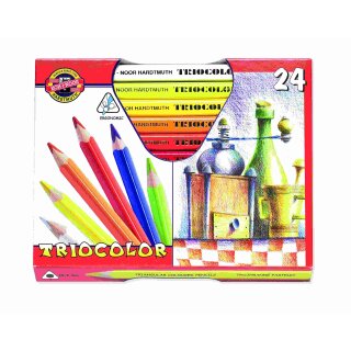 Buntstifte / Schulfarbstifte Triocolor Jumbo 24er Pack