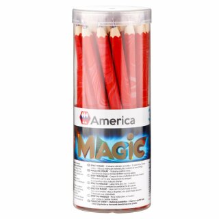 Farbstift Magic " America Red "  Jumbo 30er Box