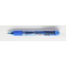 Kugelschreiber- Multifunktion 3 +1 - Transparent Blau...