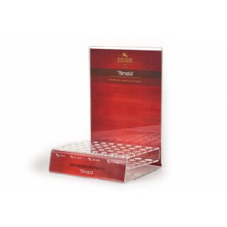 Aufsteller Acrylaufsteller leer für Druckbleistifte / 40...