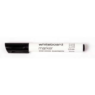 White-Boardmarker - Schwarz /  2,5 mm Rundspitze  ( 9005 )