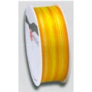 Schleifenband &quot; MALEDIVEN - gelb &quot; 25 mm x 3 m...