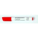 White-Boardmarker - Rot  / 2,5 mm Rundspitze  ( 9005 )