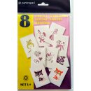 Blo Pen - Schablonen 8er Pack Mädchen- Motive - L+ -...