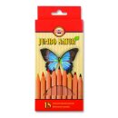 Buntstifte Natur Jumbo Schul- Farbstifte 5,6 mm Mine...