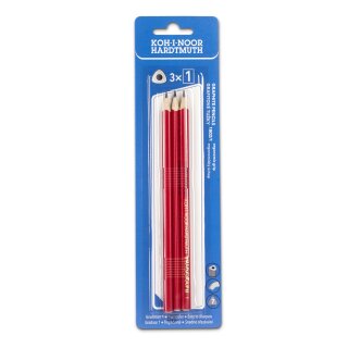 Graphitstift-Set, 5 Stück Komprimierte Graphitstifte – Für Zeichnen, Skizzieren & Schattieren