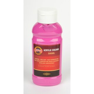 Acrylfarbe  500ml Tube  -  Magenta  / 0315  -