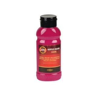 Acrylfarbe  500ml Tube  - Red  Violet  / 0320  -