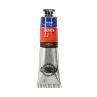 Ölmalfarbe-  Prague Colours  40 ml Tube  - Ultramarine Blue Light / 410 -