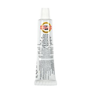 Ölmalfarbe- Mánes Colours  16 ml Tube  - Zinc White -