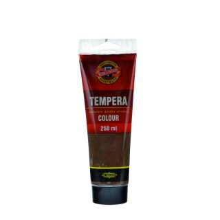 Temperafarbe 250 ml / Tube  -  Burnt Umber   -