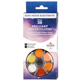 Farbkasten- 36er / 6 Etagen Brilliant Wasserfarben /...